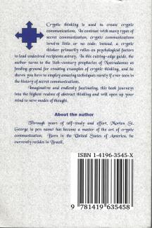 Blurb: "Cryptic thinking is used to create cryptic communications"