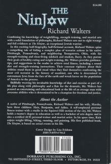 Rear blurb: "exciting half-biography, half-fictional account"